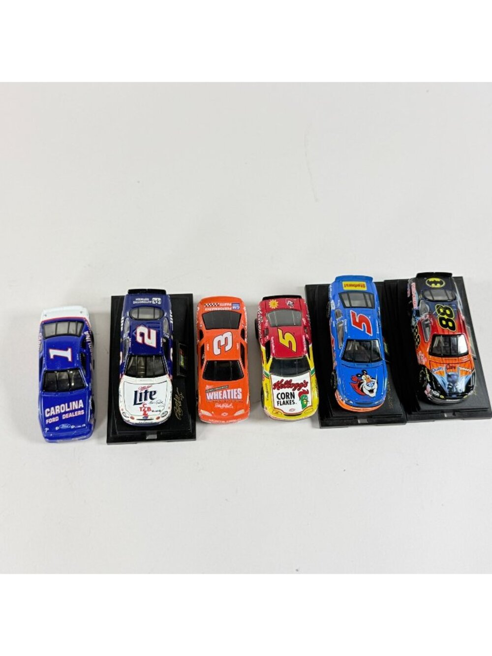 Vintage NASCAR Diecast Cars Revell & Other Brands 1:64 Limited Edition Lot of 6